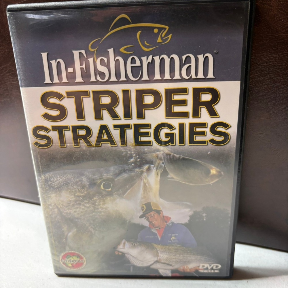 In-Fisherman Striper Strategies Sports DVD 2009 In-Fisherman Al Lindner